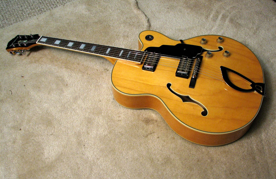 dearmond x 155 archtop jazz guitar